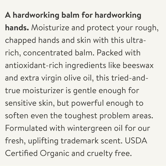 $5❤️‍🔥 LAST 1! Badger Balm For Hardworking Hands 🤚 NEW IN PACKAGE Moisturizer - Picture 5 of 5